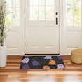 thumbnail image 3 of Yayeee Doormat for Indoor Entrance 32" x 20" Non Slippery Floor Rug, Halloween Orange Ghosts, 3 of 8