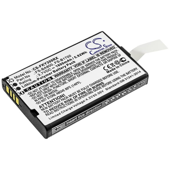 1600mAh Flysky FS-BA800 FS-B1700 Battery for FS-GT2B FS-GT3B FA605 FS-iT4S FS-iT4 FS-GT3C FS-i10