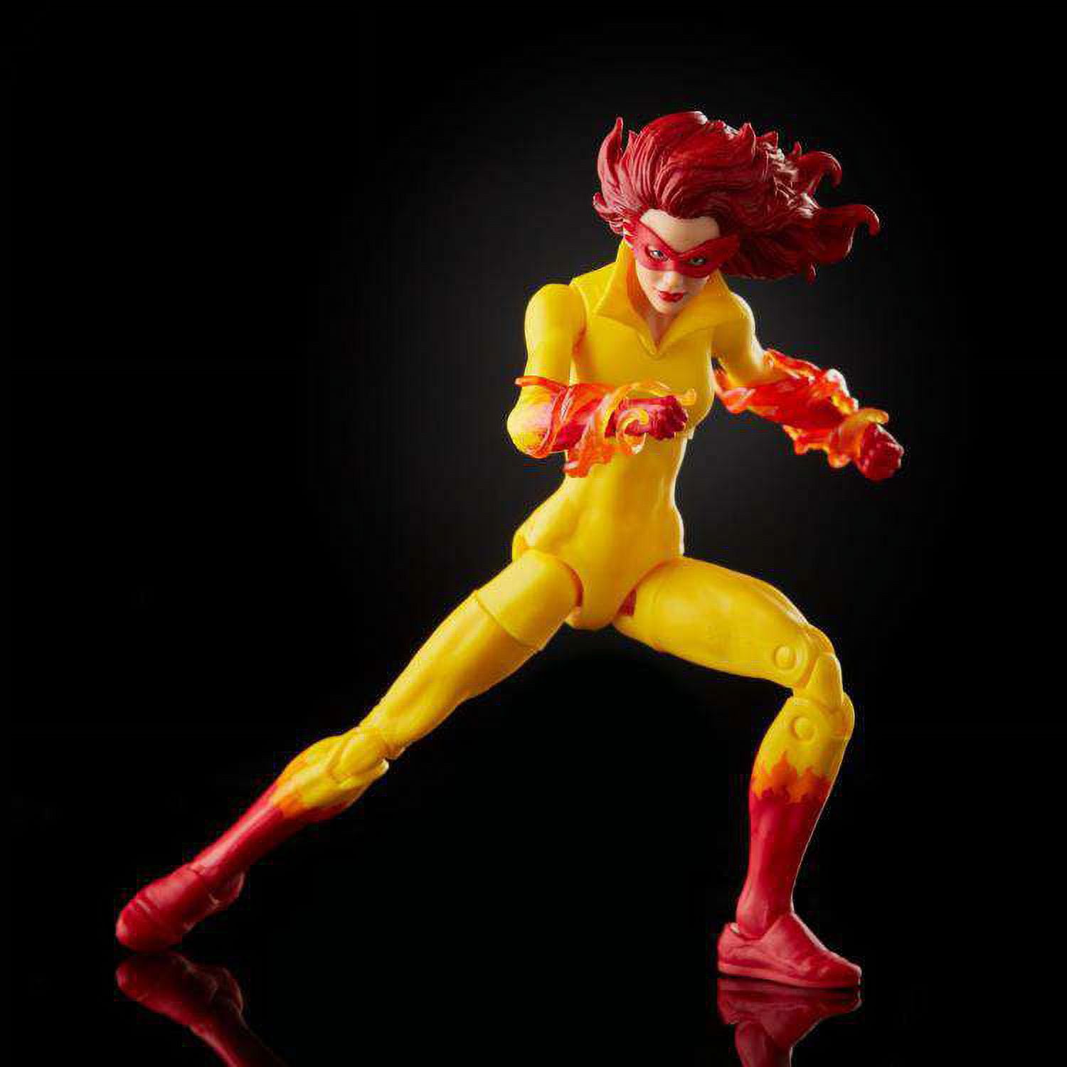 Hasbro Marvel Legends Series Firestar 6\" Action Figure with Ms. Lion & Accessories 4+ years