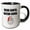 Black/White, variant on 3drose, Dear Santa Define Good, 15oz Mug