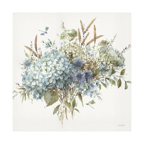 Lisa Audit 'bohemian Blues 01B' Canvas Art