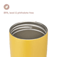 thumbnail image 2 of Vaso para café owala smoothsip de 12oz (354ml) de acero inoxidable térmico color golden quest, 2 of 3