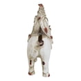 thumbnail image 6 of Rustic Country Farmhouse Chicken Rooster Riding On Pig Piggy Coin Money Bank, 6 of 10