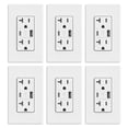 thumbnail image 1 of Cargador USB de pared ELEGRP con puertos USB tipo A y tipo C, 1 of 9