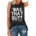 thumbnail image 2 of Camiseta sin mangas con estampado de letras para mujer: sin mangas, tirantes ajustables, tejido transpirable, camiseta de verano moderna, ideal para combinar con faldas vaqueras, 2 of 4