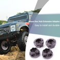 thumbnail image 2 of Motores de Vehículos Juguete Combinadores de alargamiento de cubo de aleación de aluminio para herramienta de coche RC (12mm negro) Tmvgtek Nuevos Originales, 2 of 6