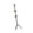 Black, variant on Coat Rack,Coat Tree with 8 Hooks,3 Adjustable Sizes for Clothes,Coats Hat Stand