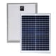 thumbnail image 1 of Panel solar de 20 vatios Panel solar portátil monocristalino de 18 voltios para cargar 12V batería para RV, barco, tienda, yate, coche, 1 of 8