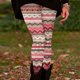 thumbnail image 4 of Gibobby Pantimedias Termicas Mujer Casual Comfort Prints Leggings Pantalones de yoga Pantalones largos（Rosa， XXL), 4 of 5
