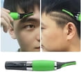 thumbnail image 5 of Electric Nose Ear Hair Trimmer Rechargeable Men Women Trimming Eyebrows Beard Hair Clipper Hair Removal Shaver  (Green), 5 of 7