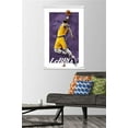 thumbnail image 2 of NBA Los Angeles Lakers - LeBron James 21 Wall Poster with Wooden Magnetic Frame, 22.375" x 34", 2 of 3