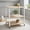 Brown, variant on Barara King 3-Tier Rustic Brown Kitchen Baker's Rack with Hooks, Kitchen Storage Shelf Rack, Microwave Stand, Rolling Casters for Kitchen, Dining Room, Coffee Bar, Rustic Brown
