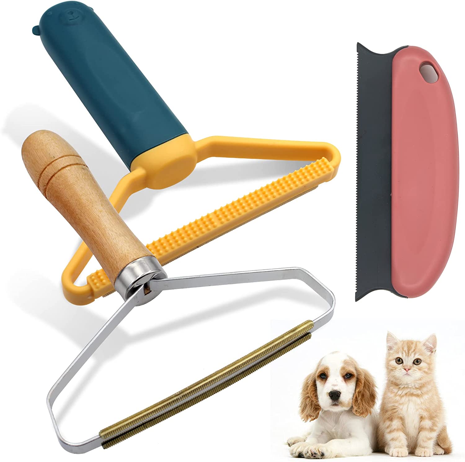 3 Pack Uproot Lint Cleaner Pro Pet Hair,Reusable Lint Remover Shaver