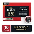 thumbnail image 3 of 1850 Black Gold, Dark Roast Coffee, Keurig K-Cup Pods, 10 Count Box, 3 of 10