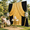 Gold+Black-10x10ft (4 Panels), variant on Black+Red 10x10ft (4 Panels) Polyester Wrinkle-Free Photography Studio Background Drapes