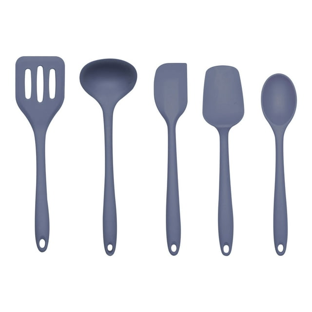 Up to 65% off Kitchen Gadgets 5 Piece Silicone Spatula Set, Kitchen Silicone Spatula Utensil Set For Nonstick Cookware For Cooking Baking Mix Kitchen Organizers and Storage
