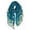 Cyan, variant on Wowstyle Scarfs for Women Lightweight Floral Birds Print Cotton Fashion Scarves and Wraps for Shawl
