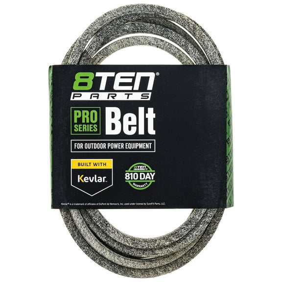 8TEN Belt with KEVLAR for Exmark Toro 126-6442 Simplicity 1665638SM 126 x 1/2 810-CBL2004T