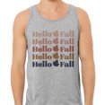 thumbnail image 2 of Hello Fall Tank Top Unisex X-Large Grey, 2 of 5