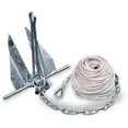 thumbnail image 2 of Danforth 10 lbs Hooker Quik Set Anchor Kit w/ Chain & Line 20'-24' Boat, 2 of 2