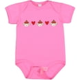thumbnail image 3 of Inktastic Sock Monkey Heart Border Boys or Girls Baby Bodysuit, 3 of 5