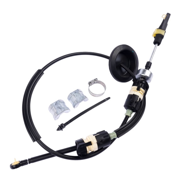 NEWZQ Automatic Transmission Shifter Cable Fits Select: 2007-2009 Saturn Aura Sedan Black 1Pc