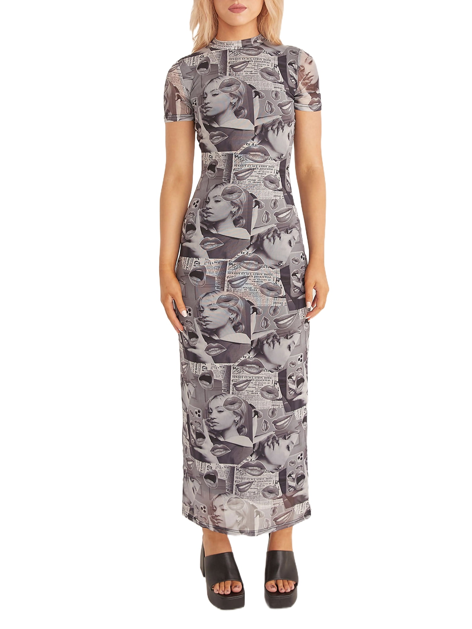 Thaisu Women Close-fitting Dress, Mock Neck Short Haiti | Ubuy