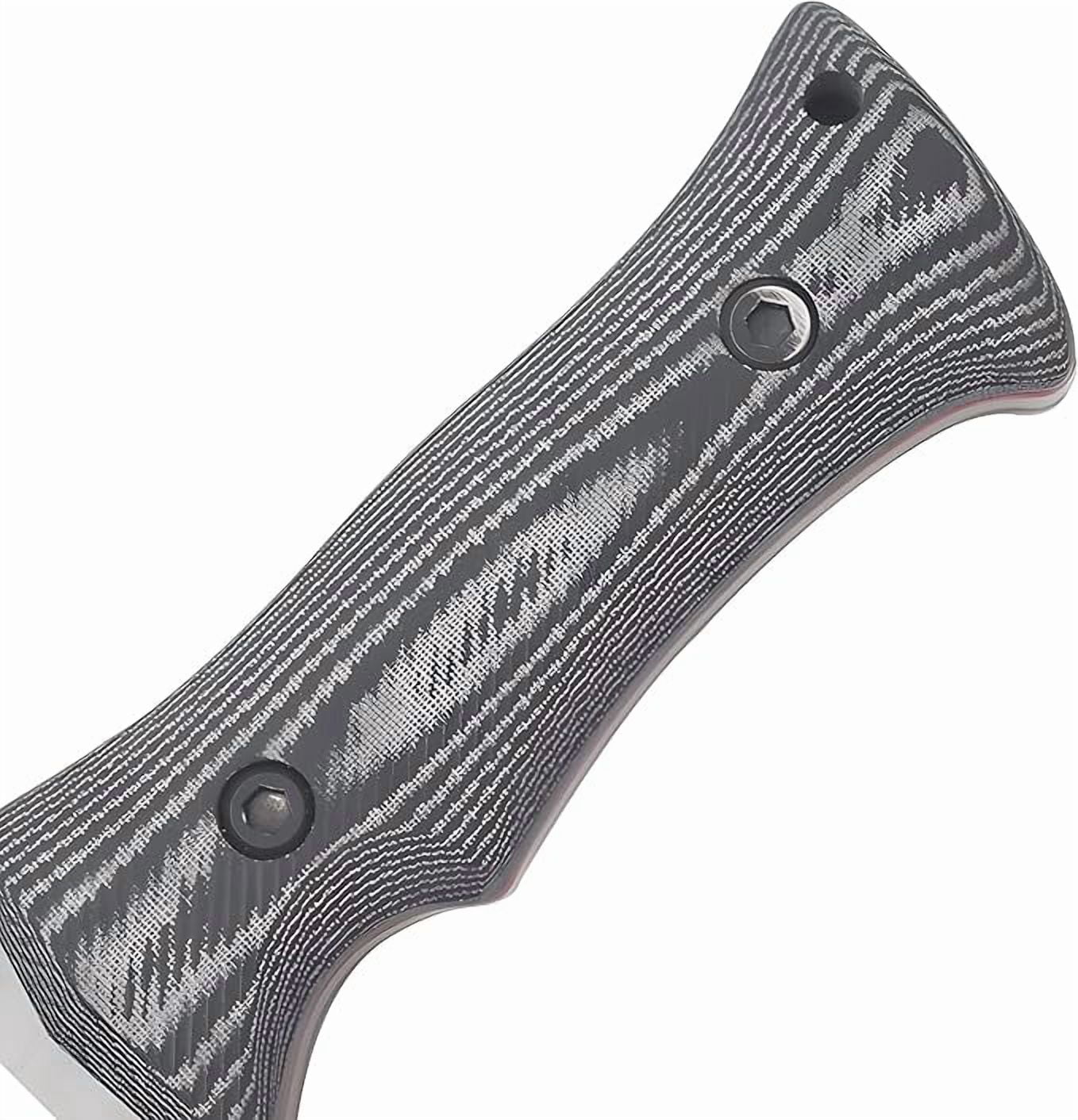 Snake Eye Tactical Hunting Knife 18" Overall Length and 13" Clip Point Blade, Micarta Wood Handle