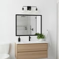 thumbnail image 4 of Capital Lighting 120031-426 Tanner 3 Light 25" Wide Bathroom Vanity Light - Black, 4 of 7