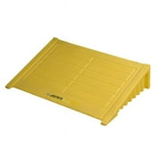 Justrite 28620 4 Drum Square Pallet Ramp Yellow