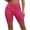 Hot Pink, variant on UDAUDU Womens High Waist Workout Shorts Tummy Control Workout Comfortable Yoga Gym Athletic Biker Shorts Hot Pink S
