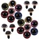 thumbnail image 4 of 60 piezas de ojos de animales de peluche, decoración de ojos de juguete DIY, ojos falsos, ojos de muñeca divertidos, ojos artificiales para decoración, 4 of 4