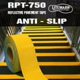 thumbnail image 3 of 18' Roll RPT-750 Reflective High Durability Concrete and Pavement Marking Tape, 3 of 11