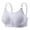 Silvers, variant on Tsesme Wireless Bras for Women Comfy Push up Full Cup Support Everyday Textured Bra Plus Size