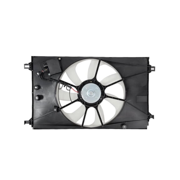 KarParts360 For Toyota Corolla Cross 2022 2023 Radiator Cooling Fan | Single Fan | Motor/Blade/Shroud | Replacement For TO3115219 | 16711F2140-PFM