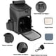 thumbnail image 2 of Mochila Transportadora para Llevar Mascotas Perros y Gatos Portatil de Viaje para aerolinea o en Ciudad. Estable, Transpirable y Comoda por Dentro. Expandible para Mayor Comodidad. (Negro), 2 of 5