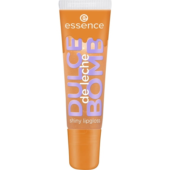essence Dulce De Leche Bomb Shiny Lipgloss, 01 Cream Come True