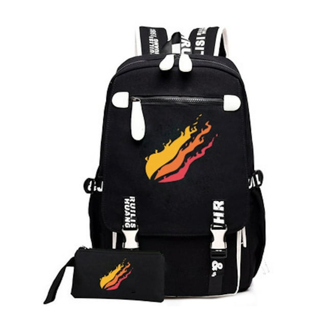 Mochila Prestonplayzs Kids School con estuche para lápices de 30 x 16 x 46 cm