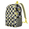 thumbnail image 2 of Bright Floral Design Backpack for School College Big Capacity Bookbag with Laptop Compartment Great Gift for Students Professionals, 2 of 5