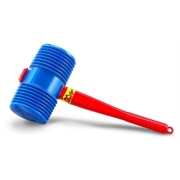 Comic Book Funny Clown Squeeky Toy Giant Hammer Mallet Costume Accessory