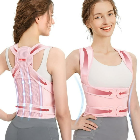 MesaSe Fit Geno Back Brace Posture Corrector for Women Shoulder Straightener Adjustable Full Back Support Upper and Lower Back Pain Relief - Scoliosis Hunchback Hump Thoracic Spine
