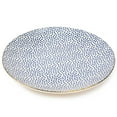 thumbnail image 2 of Thyme & Table Blue Dot Stoneware Round Dinner Plate, 2 of 6
