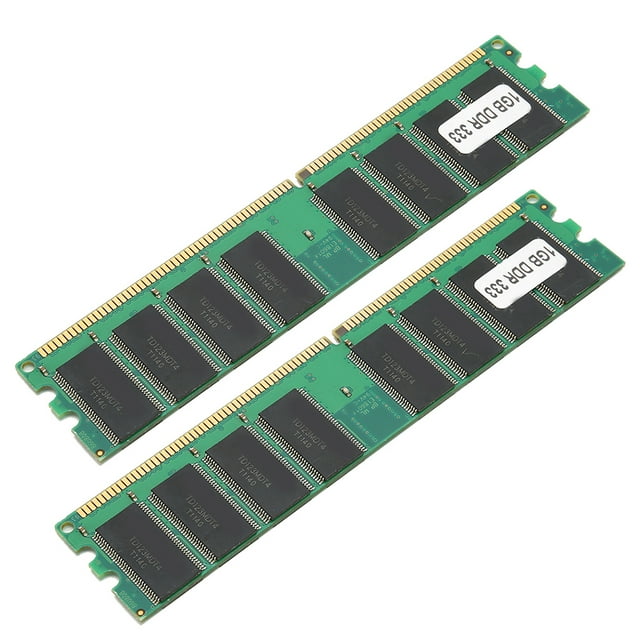 Módulo de memoria DDR de escritorio de 2 piezas, 333 MHz, PC‑2700, 16 g en ambos lados para hardware de computadora AMD.