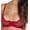 Wine, variant on Women's Timpa 16449 Alice Lace Underwire Demi Bra (Beige 34A)