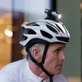 thumbnail image 4 of Swiss Tech Bike Rechargeable Helmet Light, Handlebar Light, 600 Lumens, IP67 Waterproof, Multiple Modes, Bicycle, 4 of 13