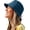 Deep Ocean Blue, variant on Water-Resistant Bucket Hat for Women Men Rain Hat UPF 50+ Boonie Sun Hat Foldable Summer Floppy Fishing Safari Hats