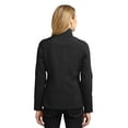 thumbnail image 2 of Port Authority Ladies Welded Soft Shell Jacket-4XL (Black), 2 of 6