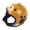 Brown, variant on YIFAEUX Chicken Helmet Safety Hens Bird Hard Hat Parrot Headwear Mini Chicken Costume Accessories for Small Pet Chicken Parakeet