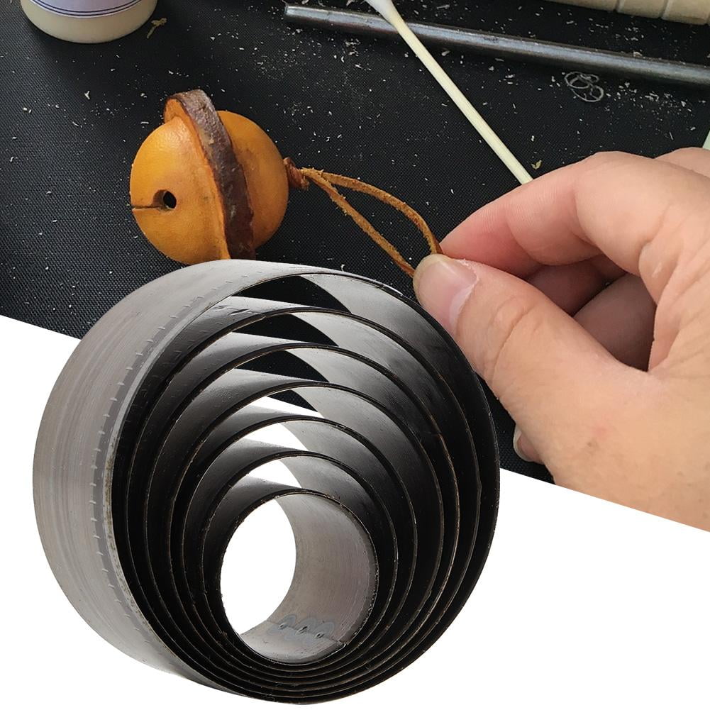 YLSHRF Leathercraft Round Shape Leather Bell Cutter Knife Mold Die