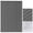 Gray, variant on Closet Curtain with Hooks, Pleated Doorway Curtains for Kitchen Laundry Door, Accordion Style Folding Room Divider Window Blinds for Office Bathroom